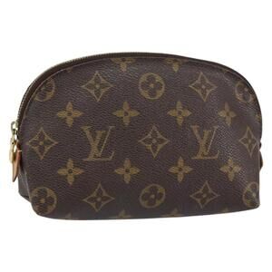 LOUIS VUITTON Monogram Pochette Cosmetic PM Pouch M43998 LV Auth 161190
